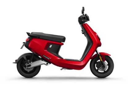 NIU MQi+ SPORT/ EXTENDED range / battery 48V 42Ah / RED 45km/h NIU0015 1 NIU-MQi SPORT-ER-RED side